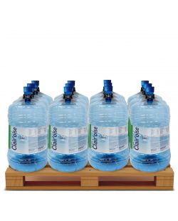 12x18.9L flessen met bronwater – Clair’oise Eden Springs - SLECHTS 0,79€ per liter
