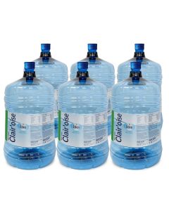 6x18.9L flessen met bronwater – Clair’oise Eden Springs - SLECHTS 0,88€ per liter